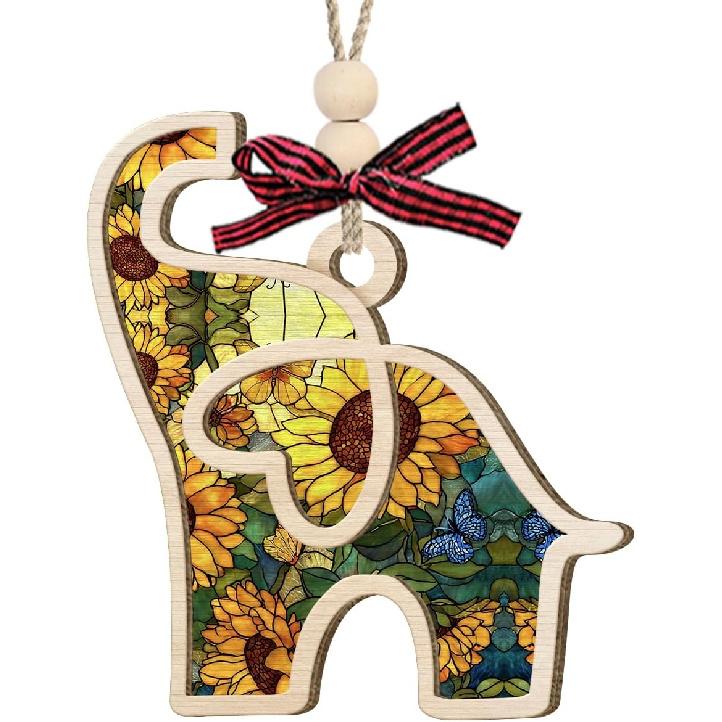 Friendship Elephant Gifts for Women 2025 - Sisterhood Bestie Ornament, Elegant Birthday Gifts for Sisters Siblings, Unique Ornaments for Tree Decor,