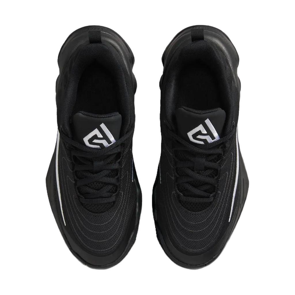 Nike Giannis Immortality 4 GS Black Kids Sneakers White Dark-Smoke-Grey FZ6734-001