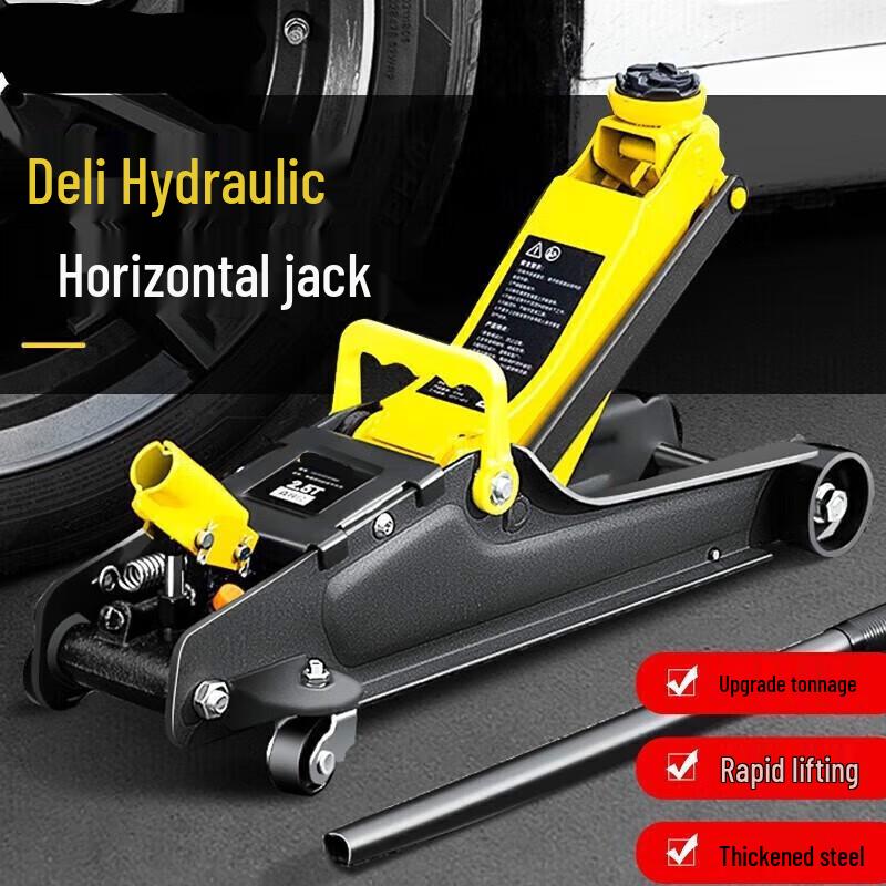 Deli Low-Profile Horizontal Hydraulic Jack