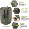 Taktische Molle Abwurftasche Outdoor Aufrollbar Kordelzug Magazin Utility Faltbare Hüfttasche Netz Faltbar Sport Jagd EDC Tasche