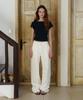 Odes London Cotton Pants (Ivory)