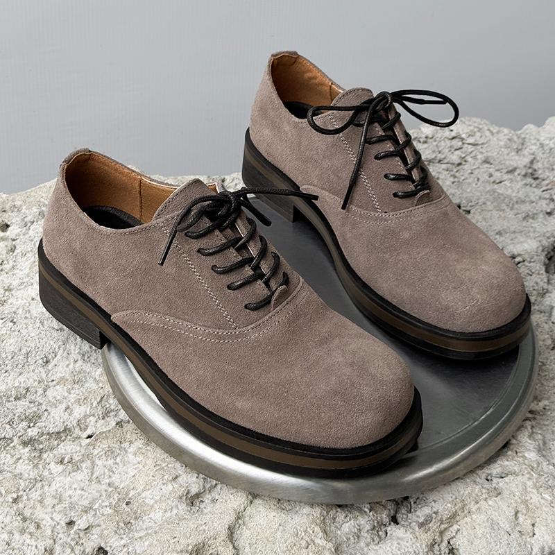 Fashion 2025 Brand men Footwear Classic Brand Design Mens Casual Shoes outdoor pu Leather Business Shoes Oxfords Lace-up Men dress shoes
