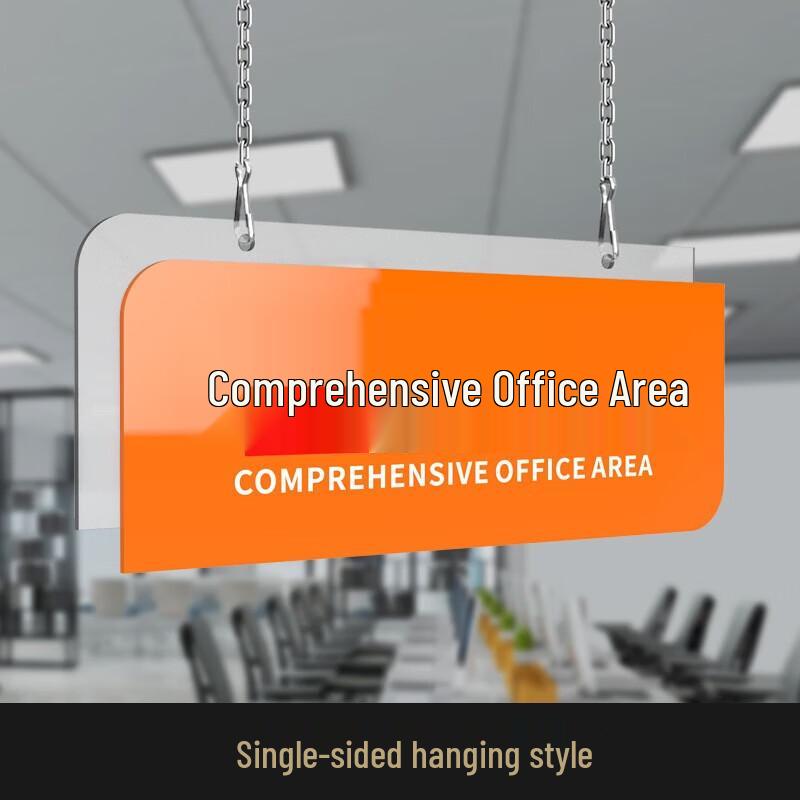 

Creative Public Restroom Directional Sign