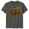 Merry Trashmas Christmas Holidays Raccoon Unisexs Unisexs Graphic Tee