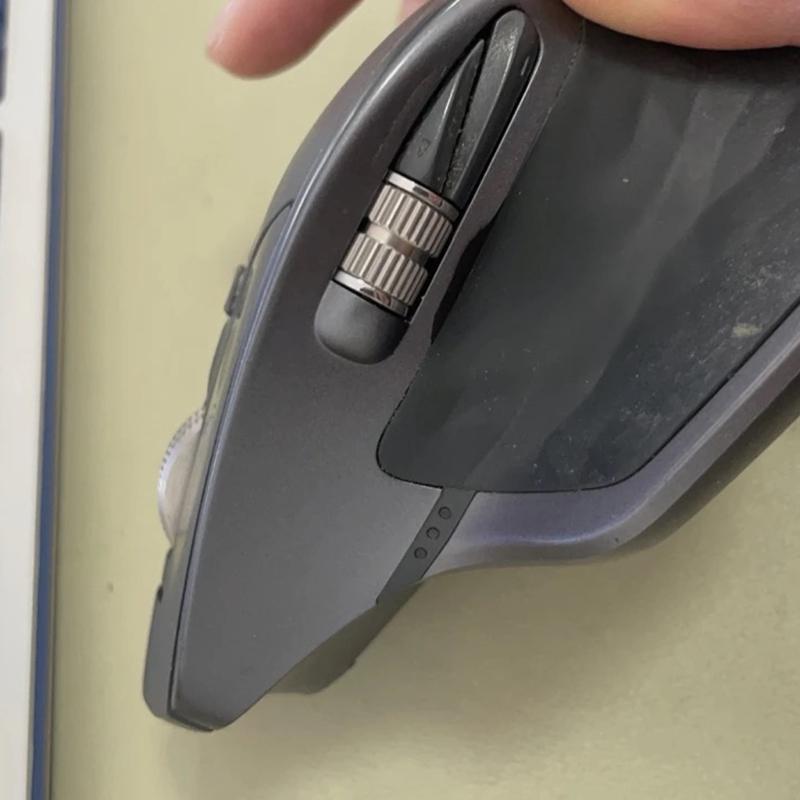 Edelstahl Scrollrad Maus Metall Scrollrad Aluminium Für MX 2S Maus Anpassen Haupt-/Seitenrad