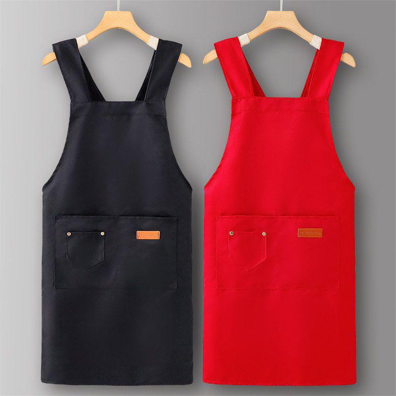 2026 New Custom Logo Workwear Apron for Women - Perfect for Kitchen, Home, and Catering.