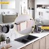 Household Double Towel Rod Bathroom Rustproof Towel Rack SUS 304 Stainless Steel Wall Mount Towel Holder