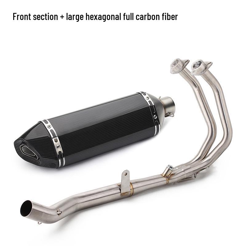 CBR500R/CB500R Stainless Steel Exhaust System for Motorcycle Modification