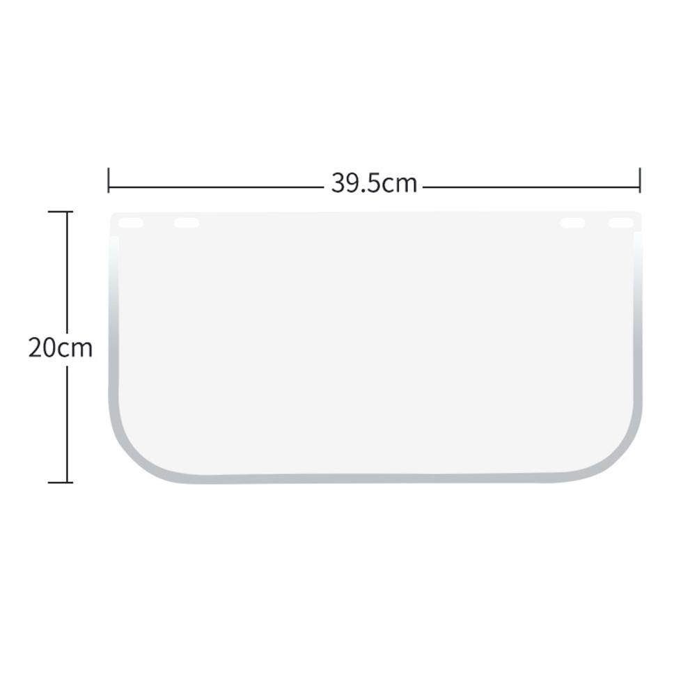 Gardening Headgear Safety Visor Breathable Fit Transparent Visibility Secure Face Coverage Washable And Reusable