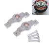 Pack of 2 Shaded Pole Motor Brackets for YJ61 Motors with Covered Pole Bearing Shaft Holders Offering Solid Motor Shaft Support