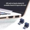 Ergonomic USB Male To Female 90 Degree Adapter Optimized For Fast Speed Data And Narrow Space USB Connector