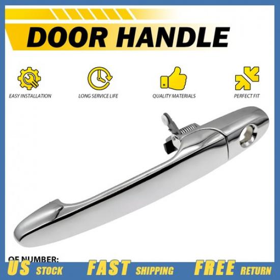 Driver Side Exterior Door Handle For 2005-2011 Buick Allure LaCrosse Lucerne CX