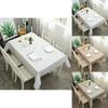 Peva Tablecloth With Simple Plaid Design Waterproof And Easy To Clean**