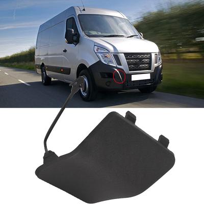 Накладка кришка отвору буксирувального гака переднього бампера для Nissan NV400 Renault Master 2010+
