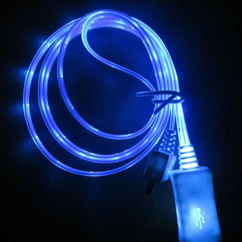 Led Light Usb Sync Data Charger Cable For Ipad Iphone 5678x And