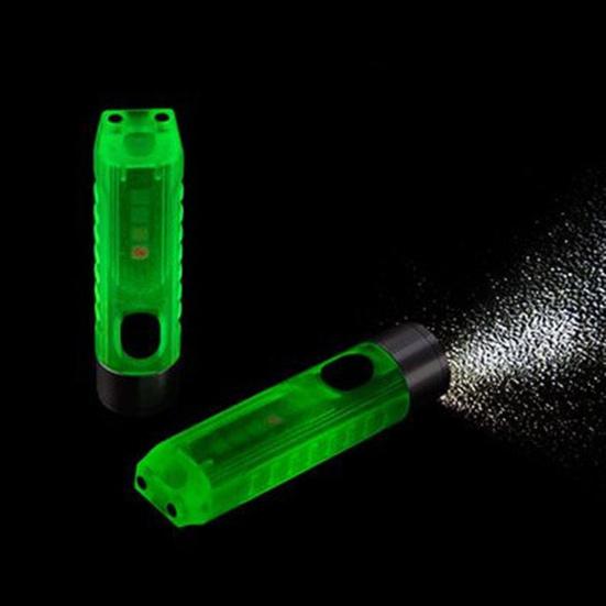 Mini Flashlights Super Bright Waterproof PC Impact Resistant Key Ring Flashlights for Outdoor