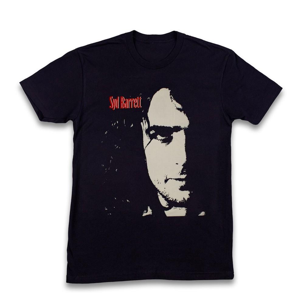 Vintage Pink FLoyd Syd Barrett Tribute Unisex Black Cotton T-shirt, Size S-5XL Unisex T-Shirt S