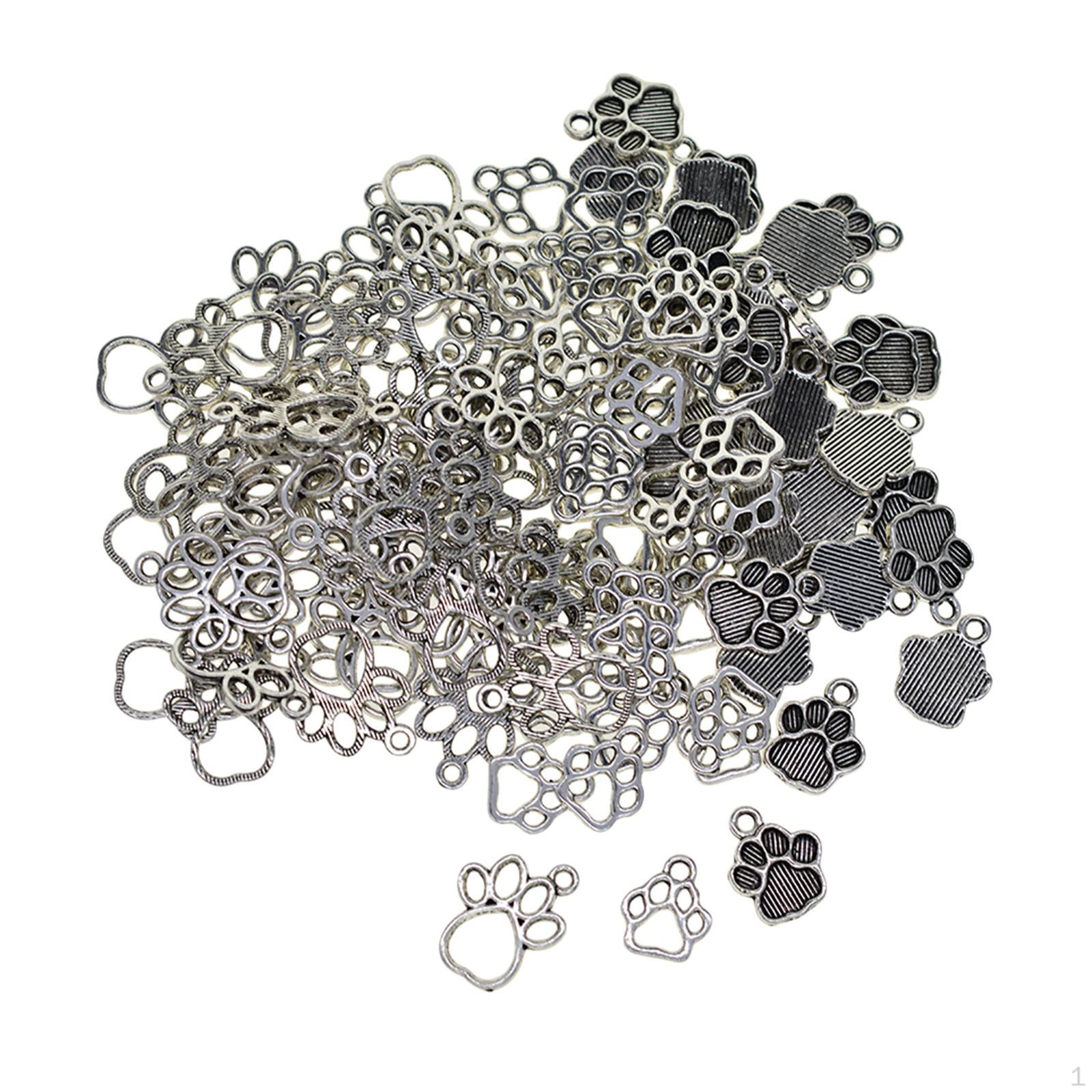 

200 шт./компл. винтажный стиль подвески кулон браслет выводы DIY