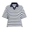 Lafuma Women's 2025 Summer Striped Outdoor Polo T-Shirt