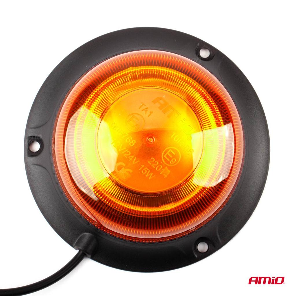 Mini Rooster Warning Lamp 18 Led Magnet Low R65 R10 12-24V W21M Amio
