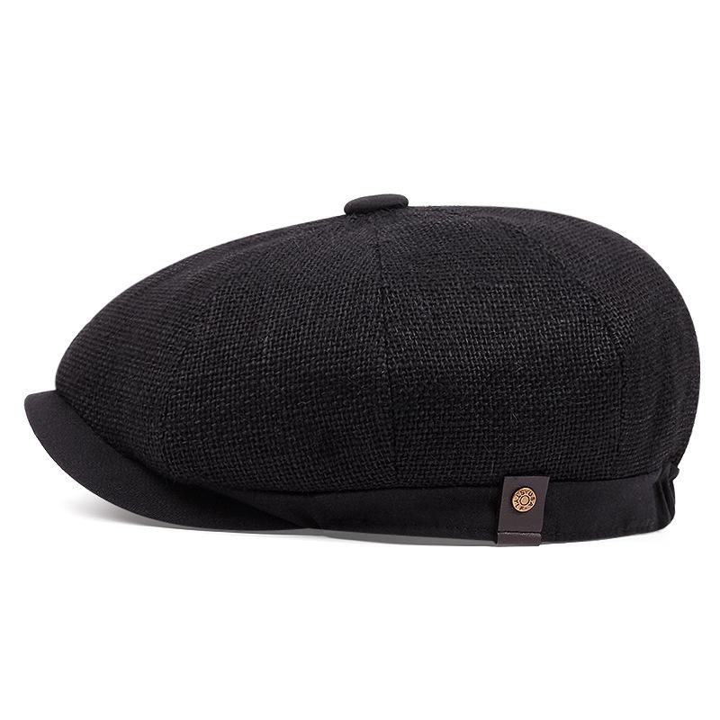 Casual Fashion Berets Hats for Men Four Seasons Breathable Newsboy Cap Boina Hombre Gatsby Hat Women Gorras Para Mujer Flat Cap