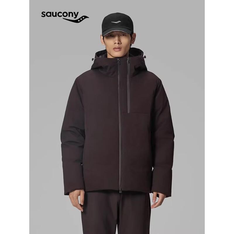 SAUCONY Men's Twill Jacquard Down Jacket