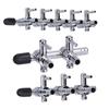 Aquarium CO2 Splitter Energy Saving 6mm Hose Accurate Stainless Steel Efficient Fish  Air Valve for Fish  for Aquarium