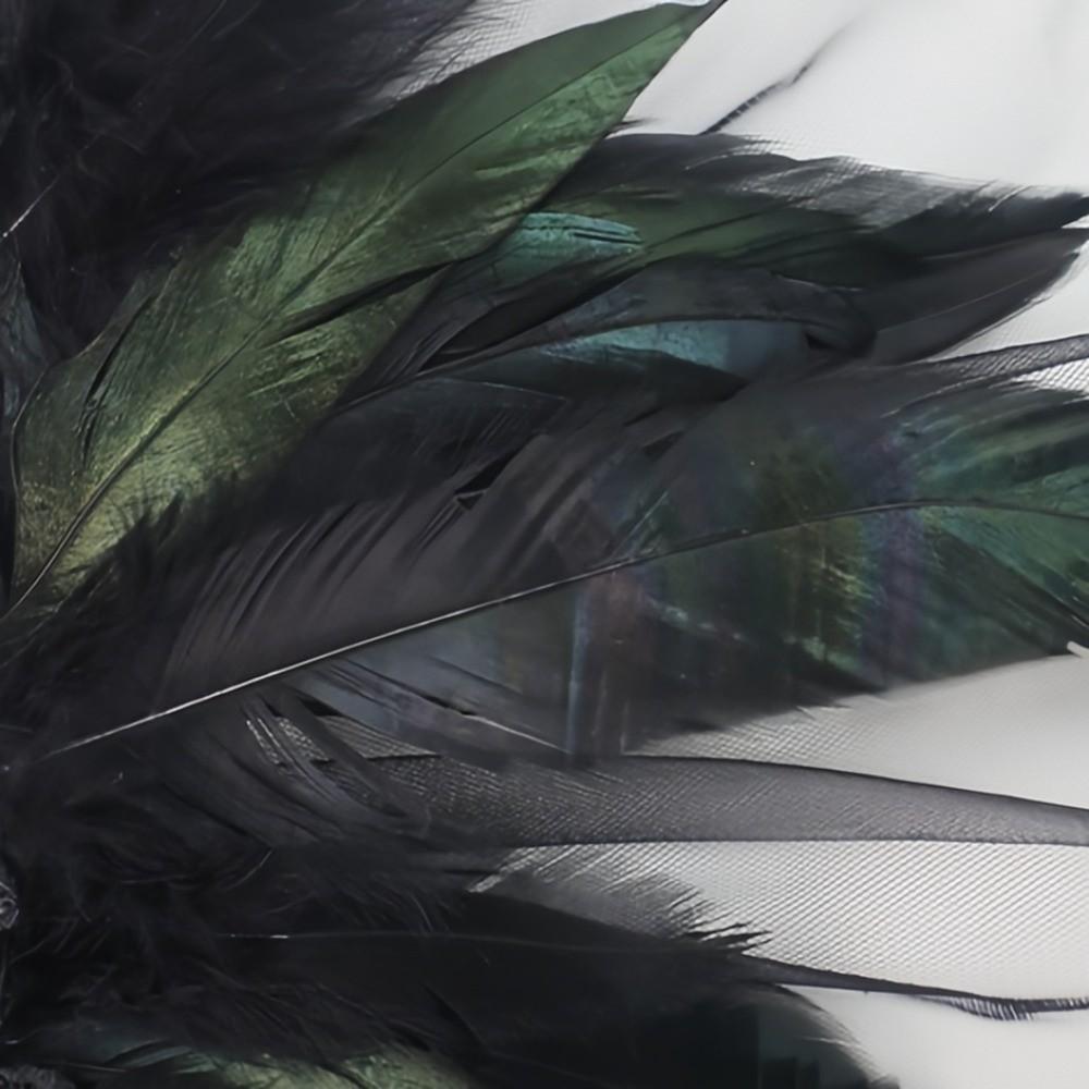 Feather Halloween Cloak Crystal Tulle Cape Casual Witch Shawl  Kids