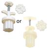 Hand-Pressure Moon Cake Mold Osmanthus Flower Cookie Stamps Moon Cake Makers Mid-Autumn Festival DIY Pastry Tool