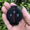 Silicone Car Key Case Cover Shell for Benz Brabus 451 for Benz Smart 450 City Coupe Cabrio Crossblade Fortwo Roadster K Forfour BX5