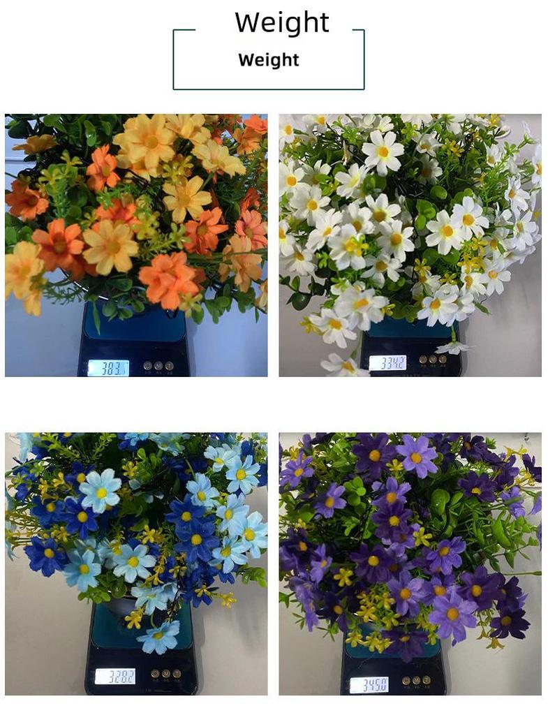 Frühlingsblumen-Hängekorb mit Schleife - Kranz Heimdekoration