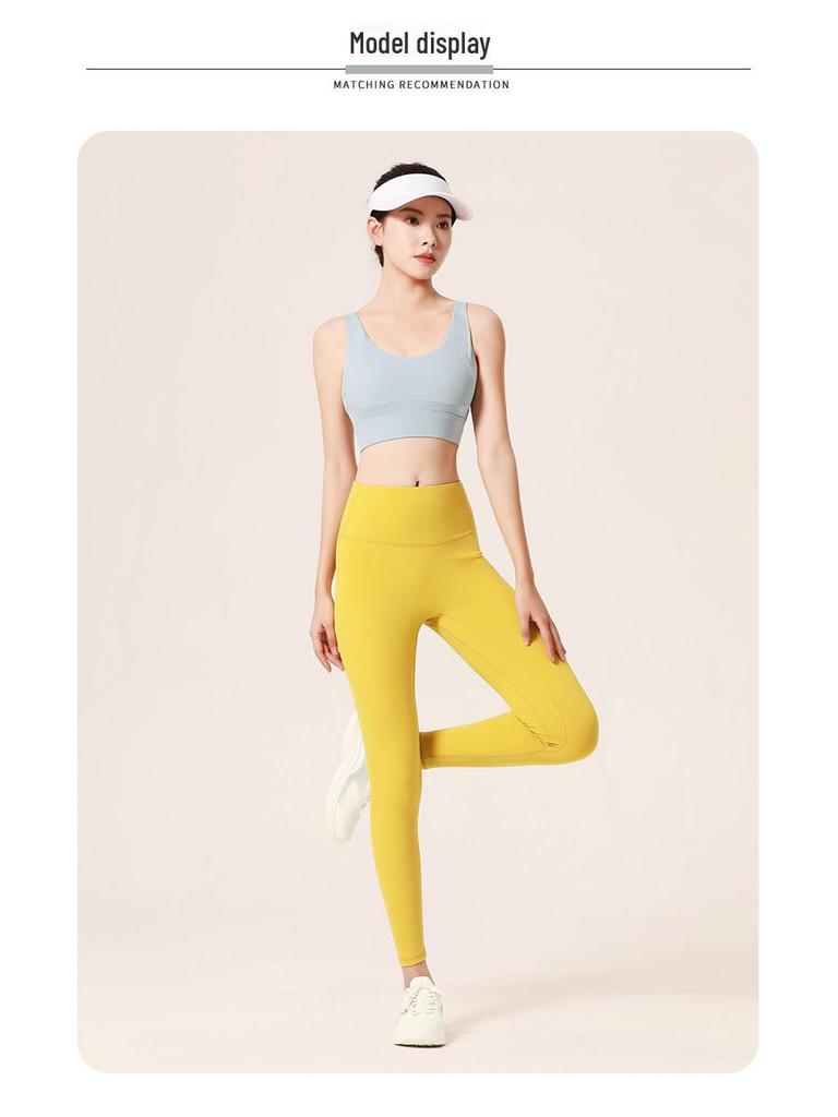 Juyitang Women's Adjustable Cross-Breasted Shockproof Sports Bra