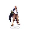 Stand Acrilico Grande Ornamenti Cartone Animato Pirata Luffy Sauron Espositore da Tavolo Spettacolo di Fumetti Vendita All'Ingrosso Consegna