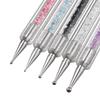 5Pcs Nails Art Dotting Pen Acrylic Drawing Liner Supplies Brush Rhinestone Gems Picker Uv Gel Painting Manicure Accessoires Tool