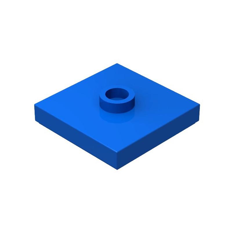 

50g/97PCS 87580 Plate Modified 2 x featuring Groove & 1 Stud in Center (Jumper) DIY Children Playthings Assembly Parts 50g--97PCS синий