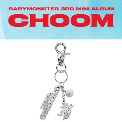 BABYMONSTER CHOOM Metall Schlüsselanhänger