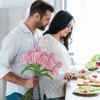 DIY Set, Flowers, Twistable Rod Fuzzy Rod Artificial Flower Bouquet DIY Set