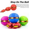 Frisbee Ball dla psa - przenośna zabawka urodzinowa dla szczeniaka interaktywna piłka Mako Stress Relief Kids Toys