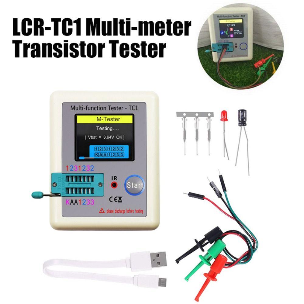 Capacitor Resistor Test Diode Triode Capacitor Resistor Test Meter Multi-meter Transistor Tester