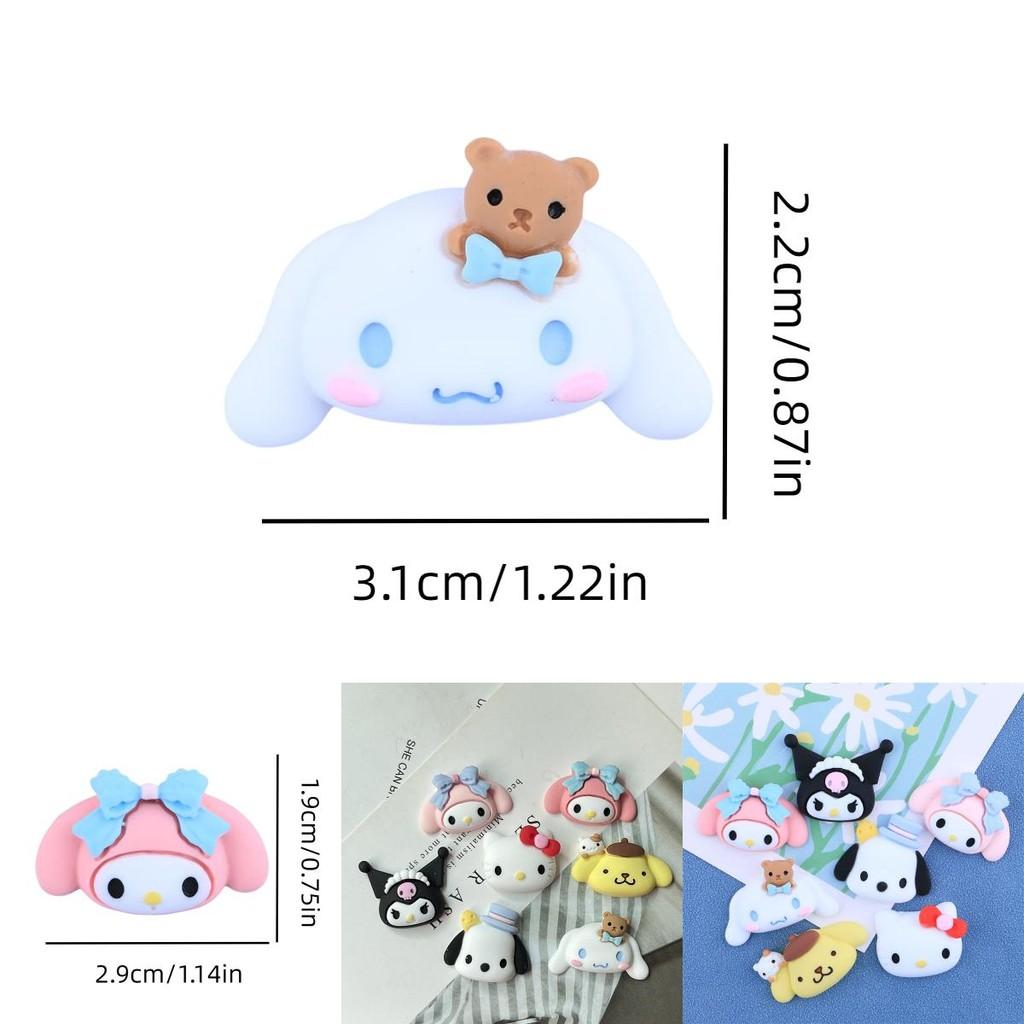 Cartoon Resin Accessories Diy Phone Case Stickers Cup Stickers Shoe Buckles Hair Clips Hair Ties Decoration Sc005021