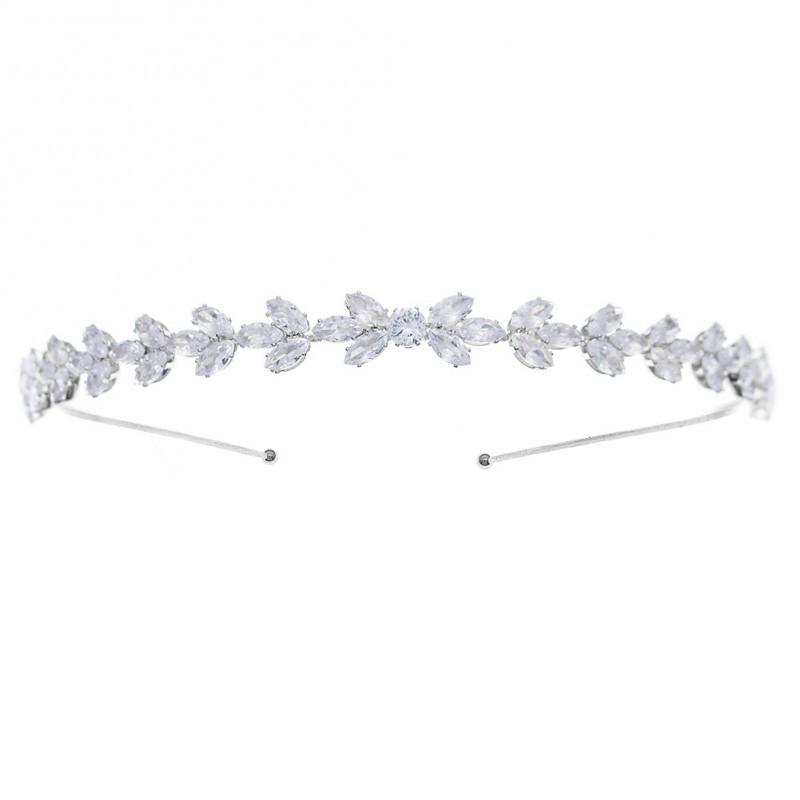 South Korea's Full Hair Accessories Temperament Simple Thin Headband Women's All-matching Fairy Pressing Crystal Zircon