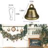 Brązowe Dzwonki Metalowe Rzemieślnicze Dzwonki Dekoracyjne Dzwonki Rzemiosło I Tworzenie Biżuterii Delikatne I Piękne Urozmaicają Życie Codzienne