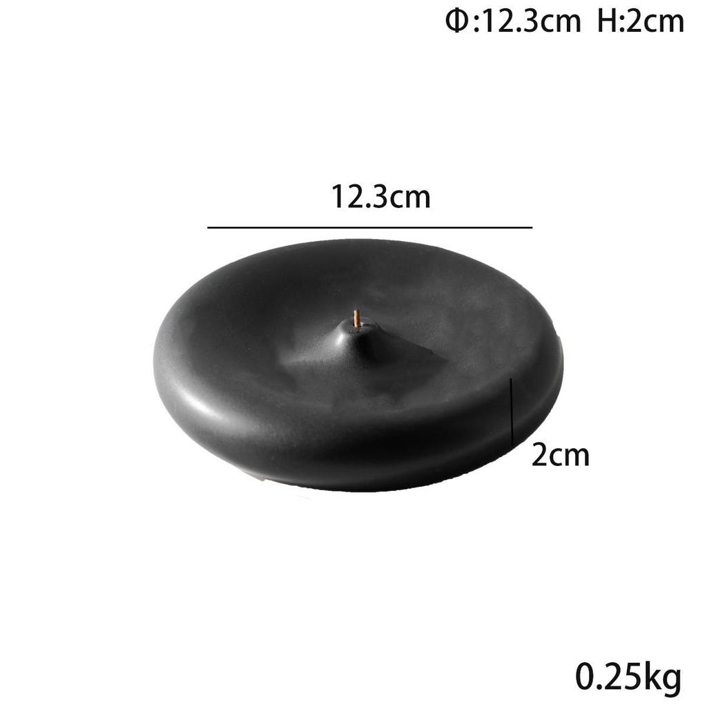Ceramic Sandalwood Incense Plate for Home Fragrance and Decoration