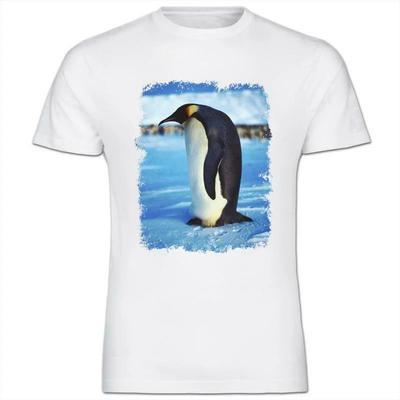 King Emperor Penguin Mens Cotton T-Shirt