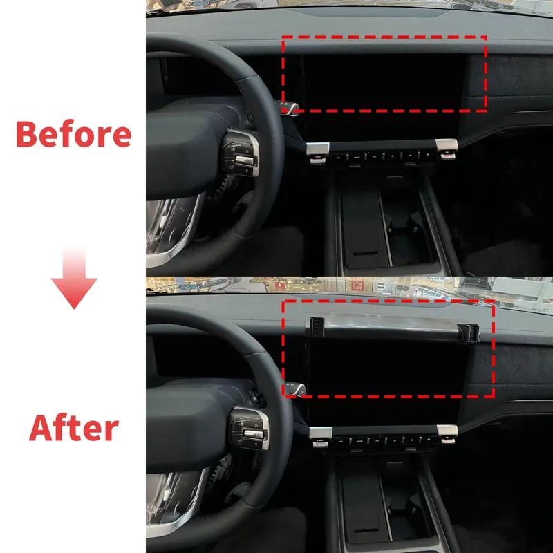 For Changan Shenlan Deepal G318 2024 2025 2026 RHD LHD Integrated Screen Mount Phone Holder Mount Car Accessoires