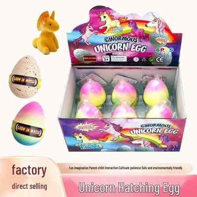 Year of the Horse Magical Unicorn Egg - Water-Expanding Educational Toy for Kids