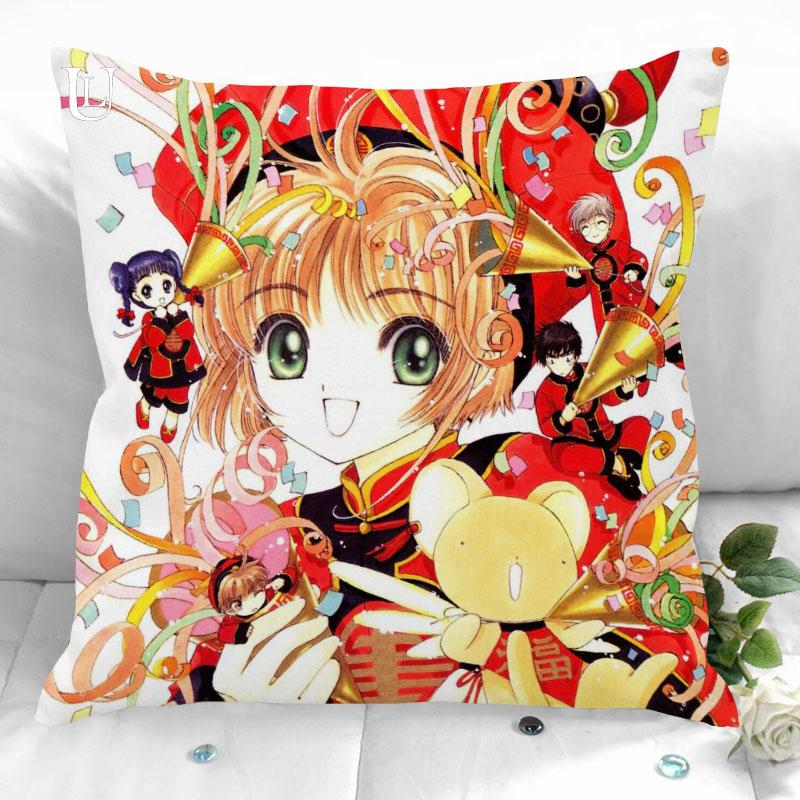 New Arrival Cardcaptor Sakura Pillowcases Zipper Custom Pillow Case More Size Custom Your Image Gift