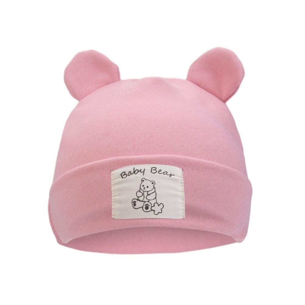 Windproof Beanies Bonnet Cute Bear Ear Ear Protection Cap New Pullover Hat  Autumn Winter