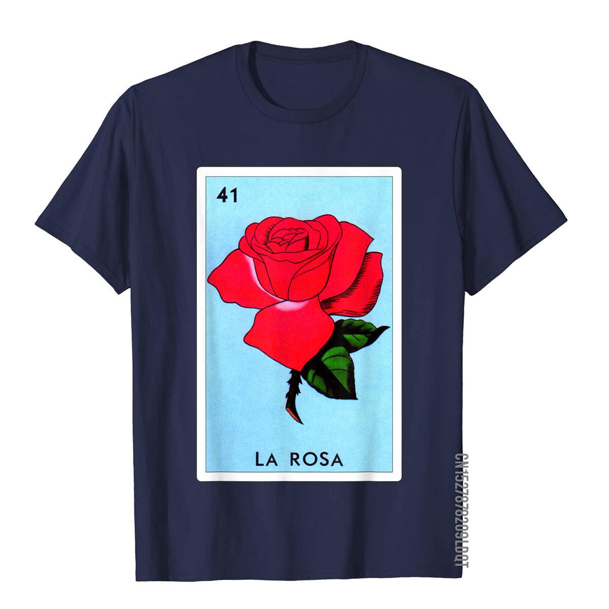 La Rosa Mexican Lottery Gift Classic Version La Rosa TShirt Gift Cotton Young Tops T Shirt Preppy Style Coupons T Shirt S