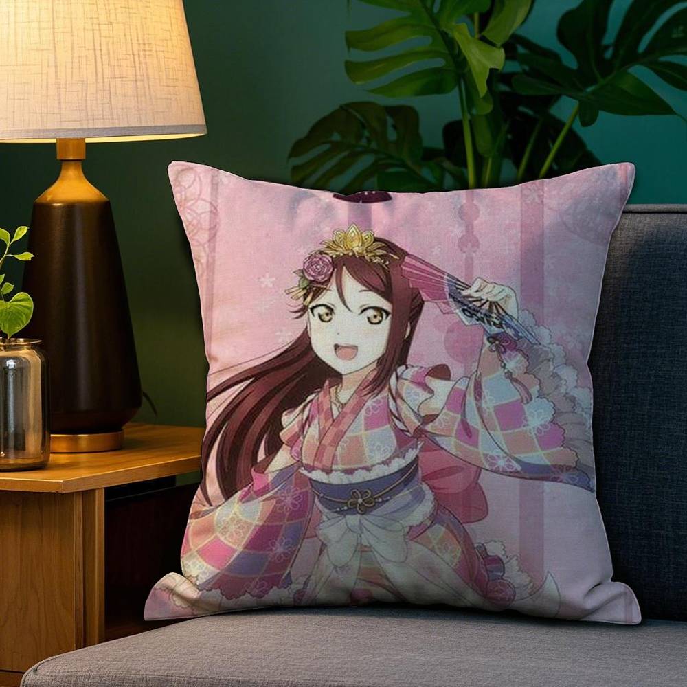 

Cuye N-Nico YazawaS Pillow Case Plush Fabric Soft Double Sided Print Home Sofa High Quality Cushion Cover Throw 12x12Inch